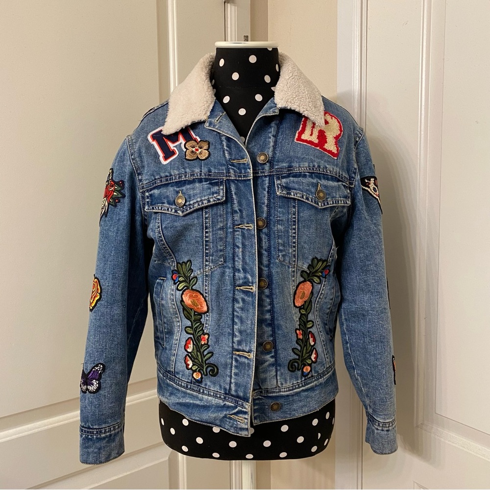 Sherpa Denim Jacket🦋